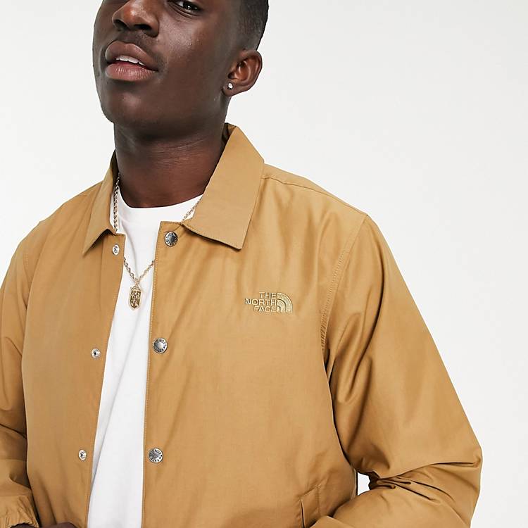 The North Face Sansome coach jacket in brown