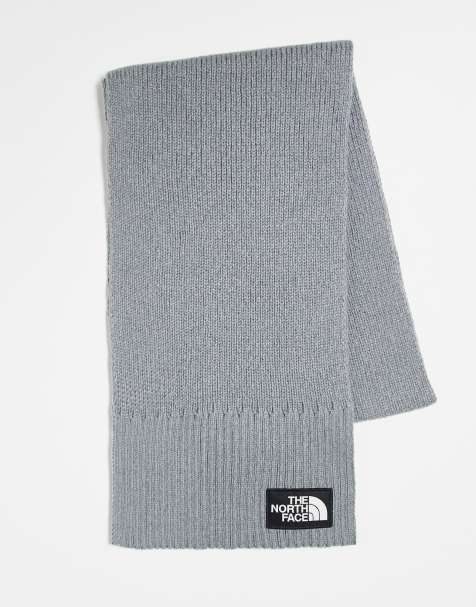 The North Face - Sciarpa grigia con riquadro del logo - view 1