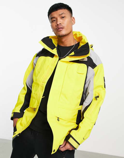 The North Face M BB Search Rescue Dryvent Jacket Yellow Black Gray