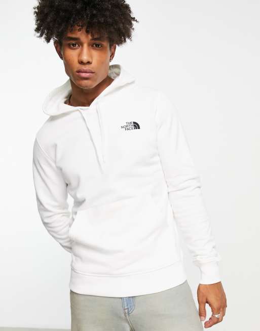 The North Face Seasonal back print hoodie in off white, 2 of 4