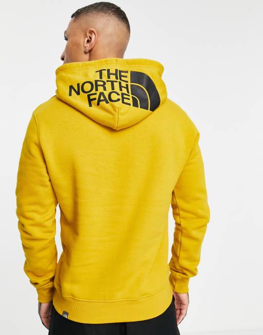 Sweat jaune best sale the north face