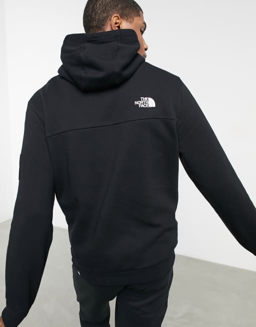 The North Face Black Fine Hoodie . Men . M