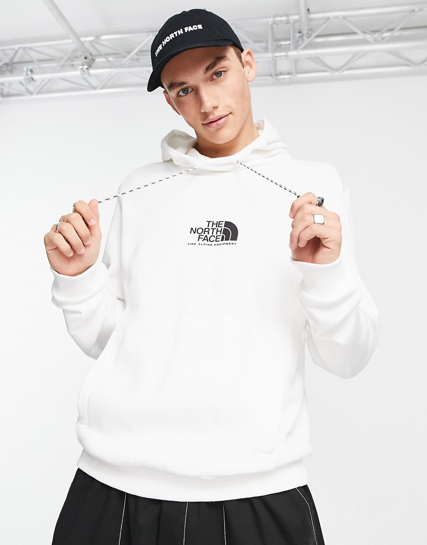The North Face Seasonal Fine hoodie in white