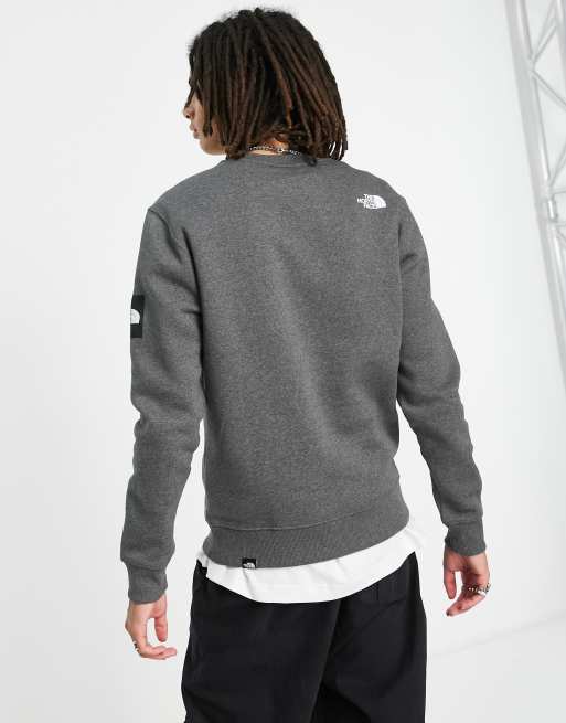 The north face fine crew outlet sweatshirt