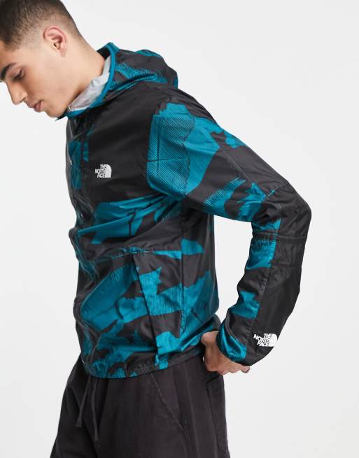 North face deals mountain print jacket