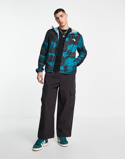 North face best sale jacket mountain print