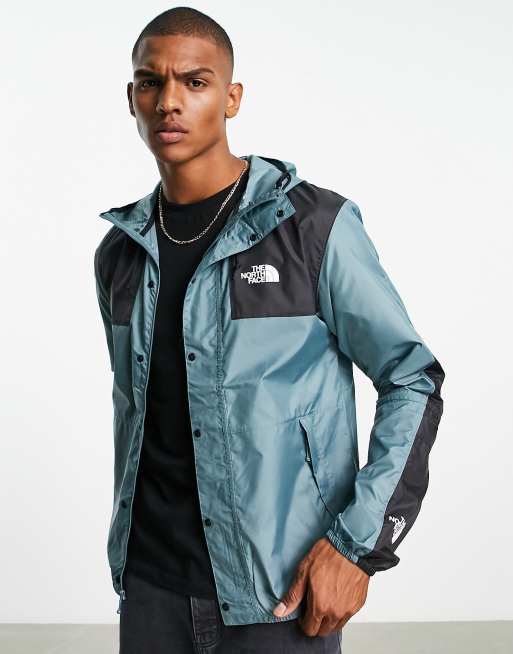 North face mountain jacket hot sale blue