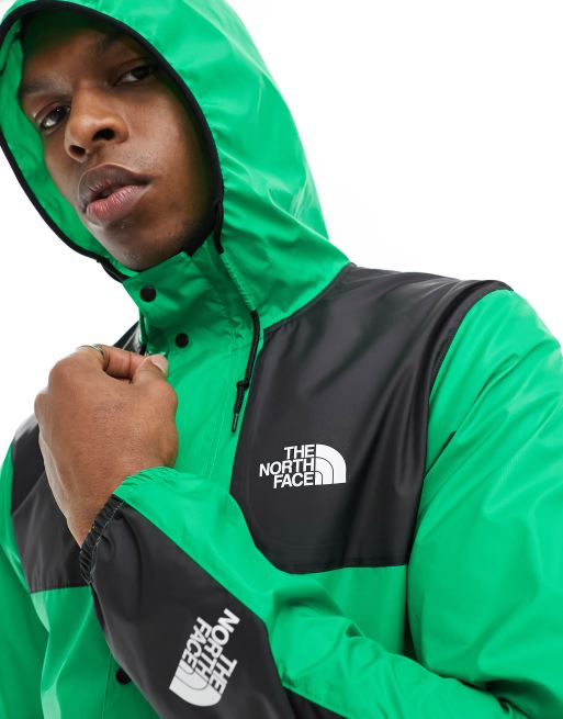 Green north face jacket mens best sale