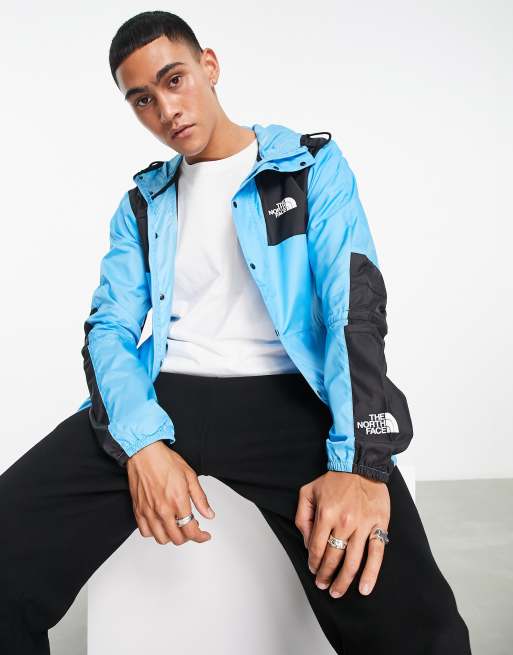 North face on sale jacket light blue