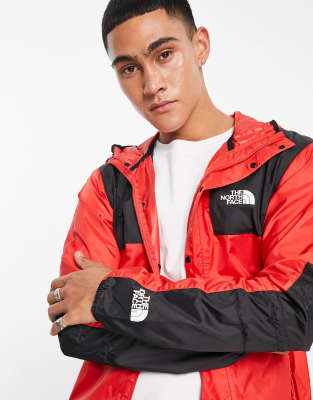 The North Face Seasonal Mountain jacket in red