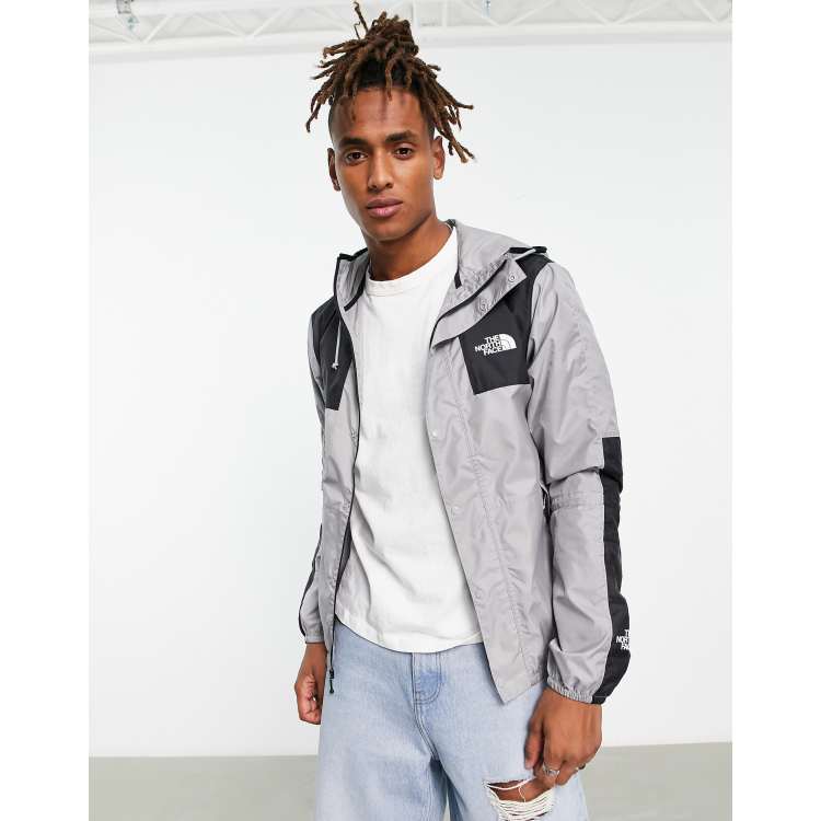 Black and gray shop north face jacket