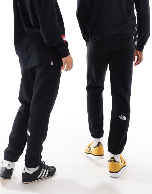 The North Face – Seven Summits Axys Redbox – Czarne joggersy oversize z logo w ramce, 4 z 4
