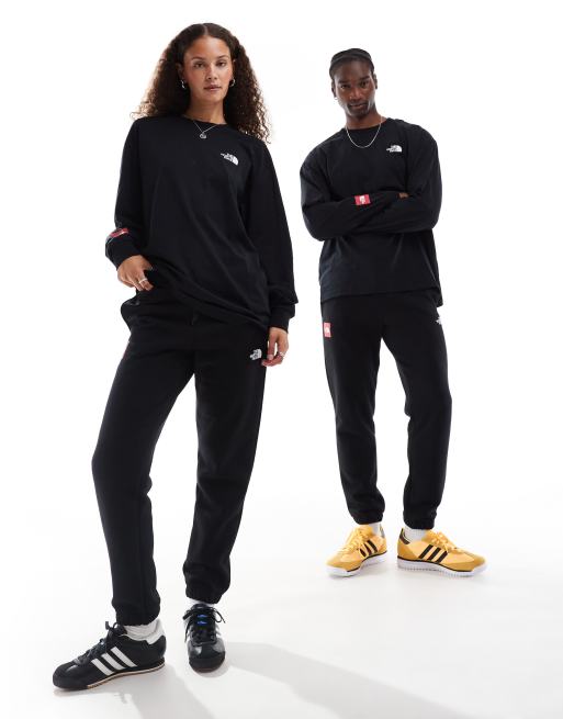 The North Face – Seven Summits Axys Redbox – Langärmliges Oversize-Shirt in Schwarz mit Logo, 2 von 4