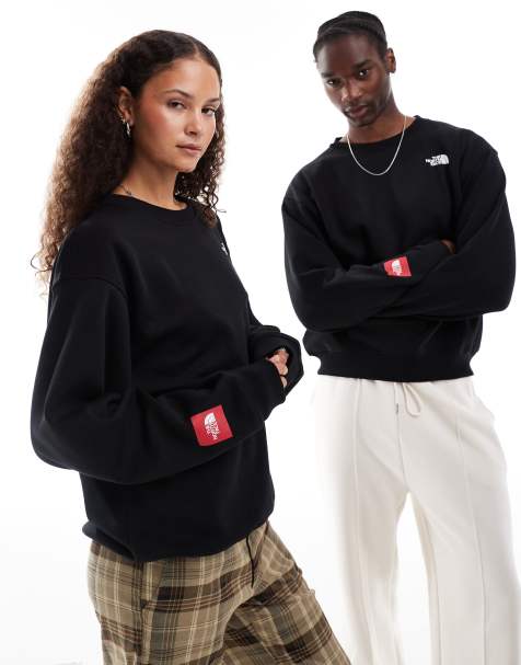 The North Face - Seven Summits Axys Redbox - Oversized sweatshirt met logo in zwart - view 1