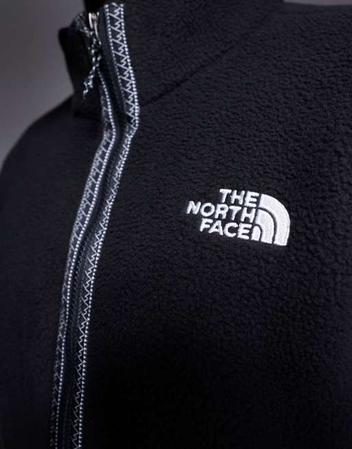 The North Face Seven Summits Fleeski full zip heavyweight fleece jacket in black, 3 of 4