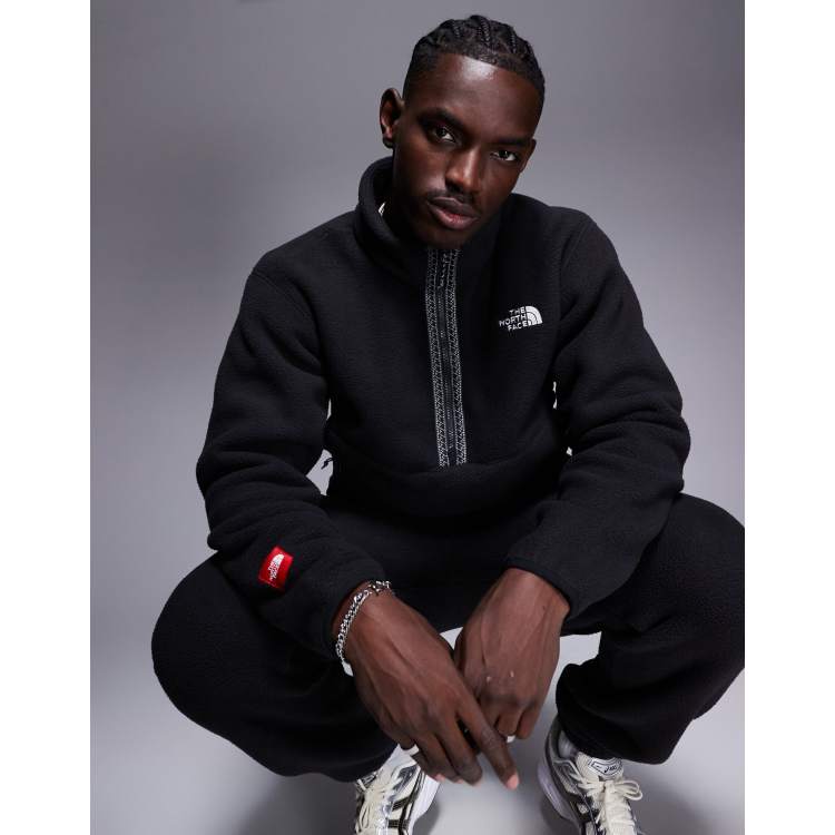 The North Face – Seven Summits Fleeski – Gruba czarna kurtka