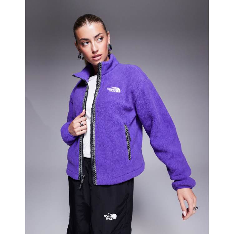 The North Face – Seven Summits Fleeski –Lila, kraftig fleece med