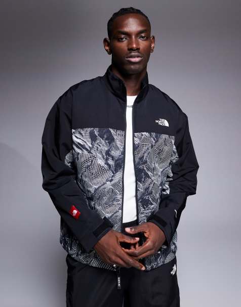 The North Face Seven Summits Himalayan zip jacket in grey mountain print - view 1