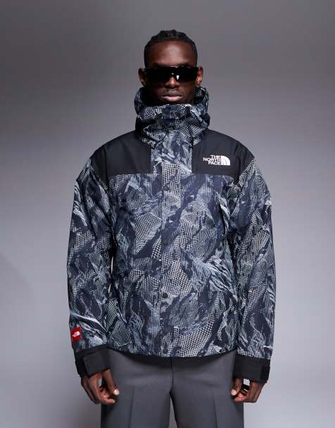 The North Face Seven Summits Mountain Mono jacket in grey mountain print - view 1
