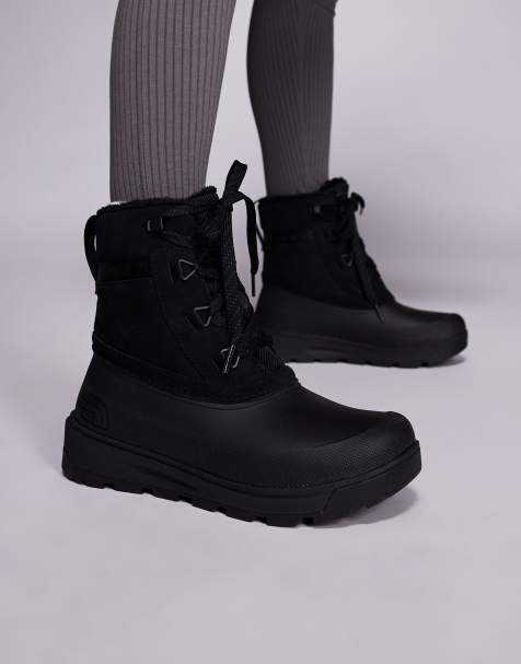 The North Face - Shellista V - Bottes imperméables à lacets - Noir - view 1