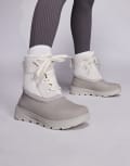[The North Face] The North Face Shellista V lace waterproof boots in white 39 White