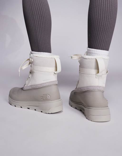 The North Face – Shellista V – Vita, vattentäta boots med snörning, 2 av 4