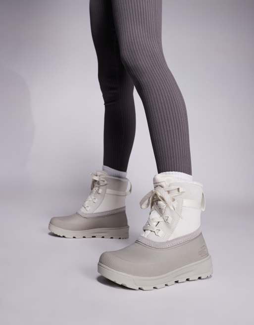 The North Face – Shellista V – Vita, vattentäta boots med snörning, 3 av 4