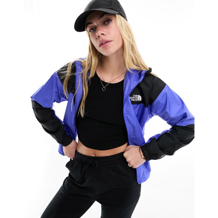 The North Face Sheru Giacca blu e nera con logo ASOS