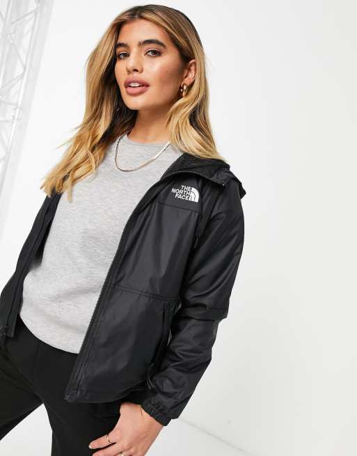 Womens hooded cheap north face jacket