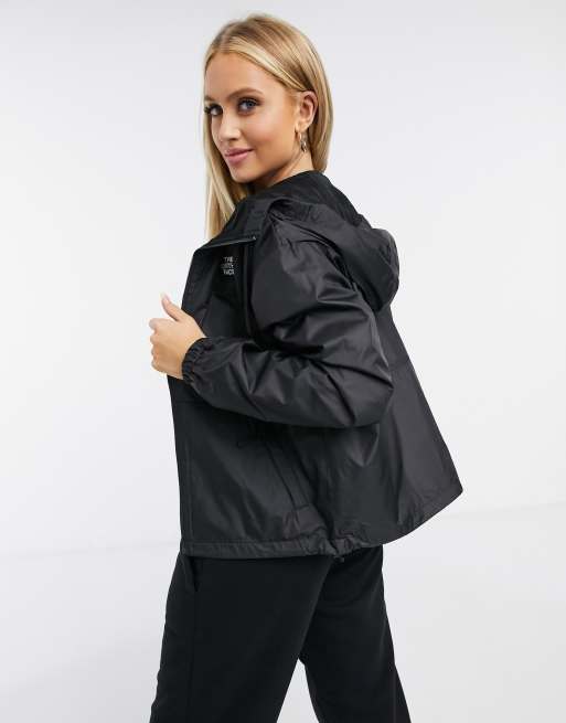 The North Face Sheru wind breaker jacket in black