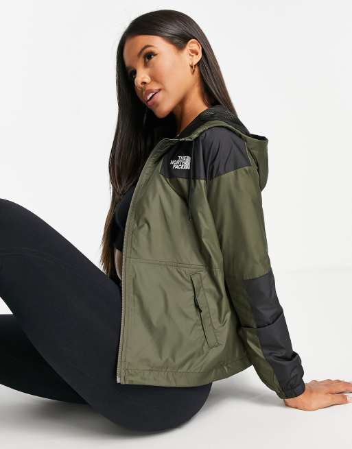 The North Face Sheru jacket in khaki ASOS