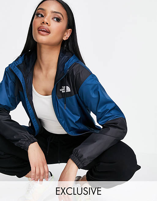 The North Face Sheru jacket in navy Exclusive at ASOS