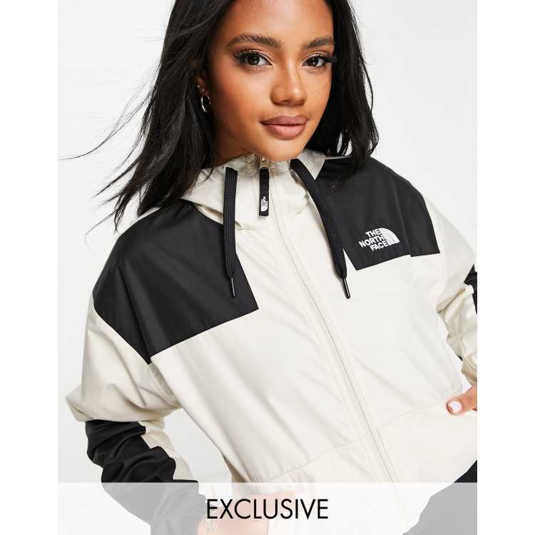 Black and white clearance womens north face jacket