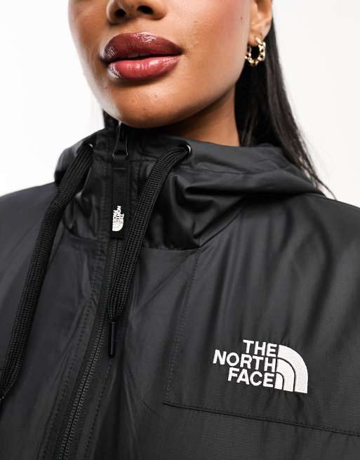 The North Face Sheru wind breaker jacket in black ASOS