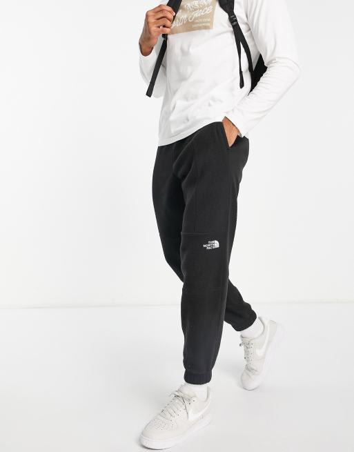 The North Face Shispare high pile fleece joggers in black Exclusive at ASOS