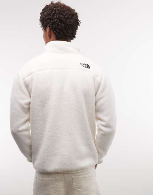 The North Face - Shispare - Polaire à logo et col zippé - Blanc cassé , 3 de 5