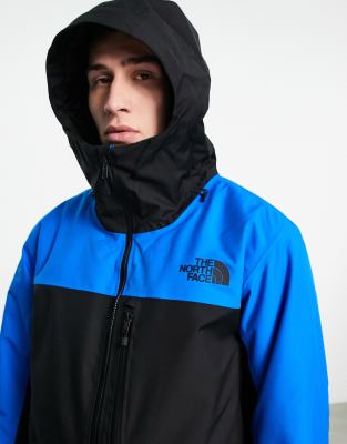 north face ski jacket fur hood