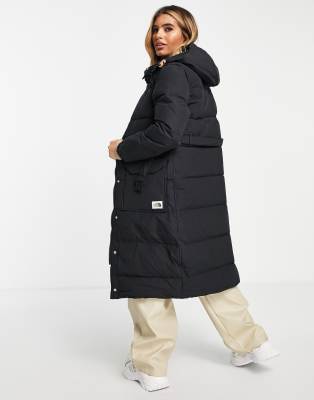 The North Face Sierra Down long jacket in black ASOS