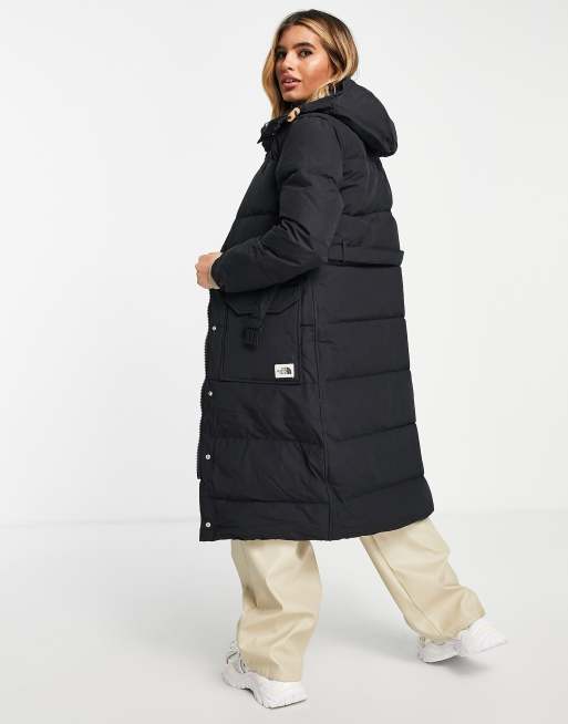 North face sierra store long jacket