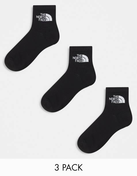 The North Face – Simple Dome – 3er-Pack Knöchelsocken in Schwarz mit Logo - view 1