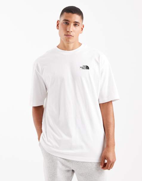 The North Face Simple Dome logo oversized t-shirt in white