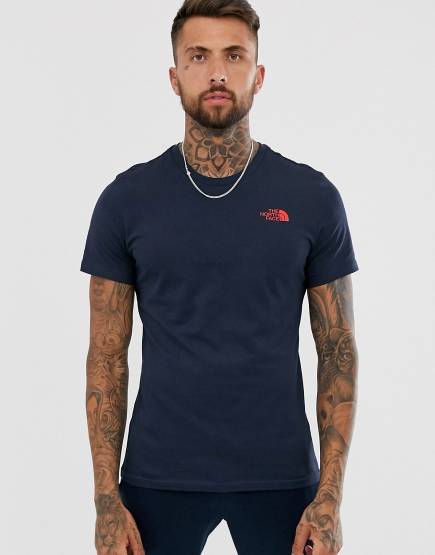 The North Face – Simple Dome – Blå t-shirt-Marinblå