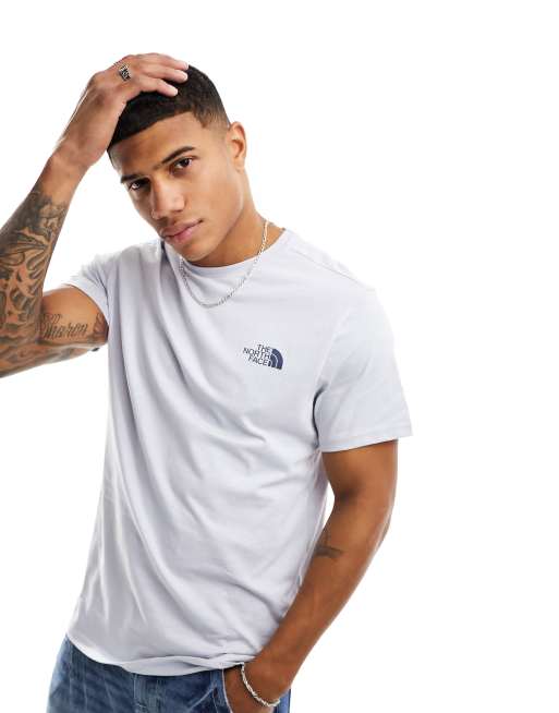 The North Face – Simple Dome – Dimblå t-shirt
