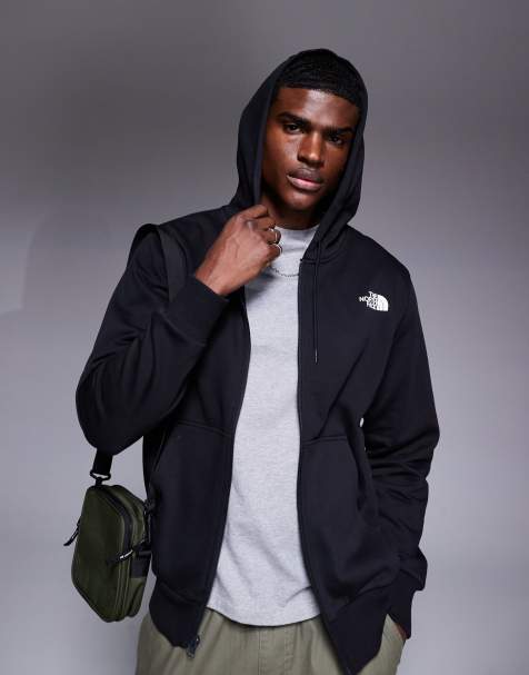 The North Face - Simple Dome - Felpa nera con cappuccio e zip - view 1