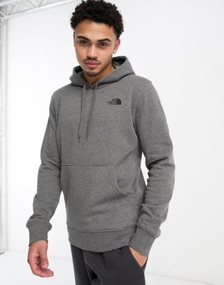 The North Face Simple Dome fleece hoodie in grey