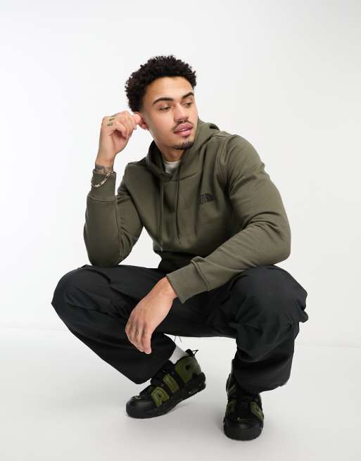 The North Face Simple Dome fleece hoodie in khaki