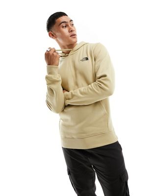 The North Face Simple Dome fleece hoodie in stone