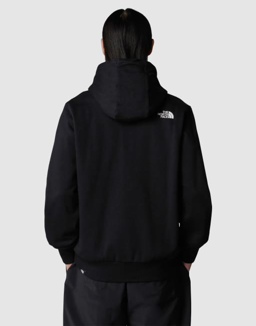 The North Face Simple dome full zip hoodie in black, 2 of 4