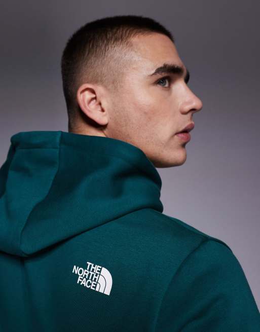The North Face – Simple Dome – Grön hoodie med logga på bröstet, 2 av 4