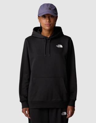 The North Face Simple dome hoodie in tnf black